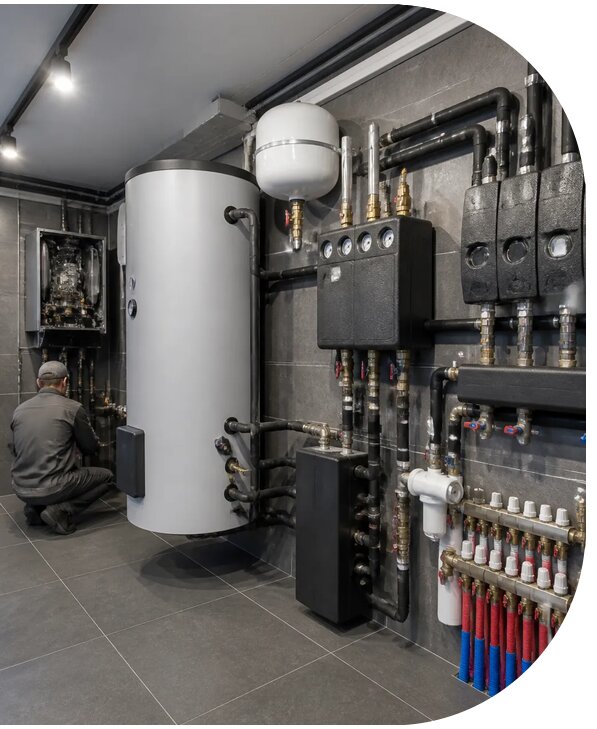 Монтаж котельной под ключ для дома и объекта в Курганинске